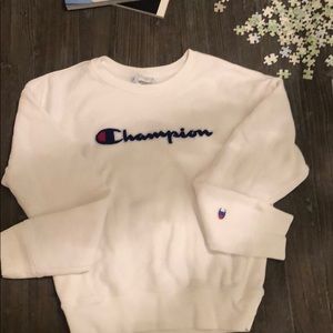 Champion reverse weave sweatshirt.